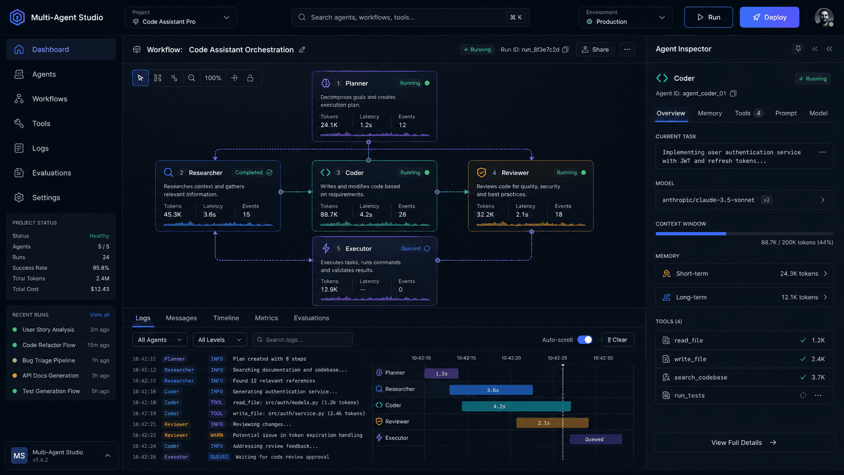 multiagent RAG Platform
